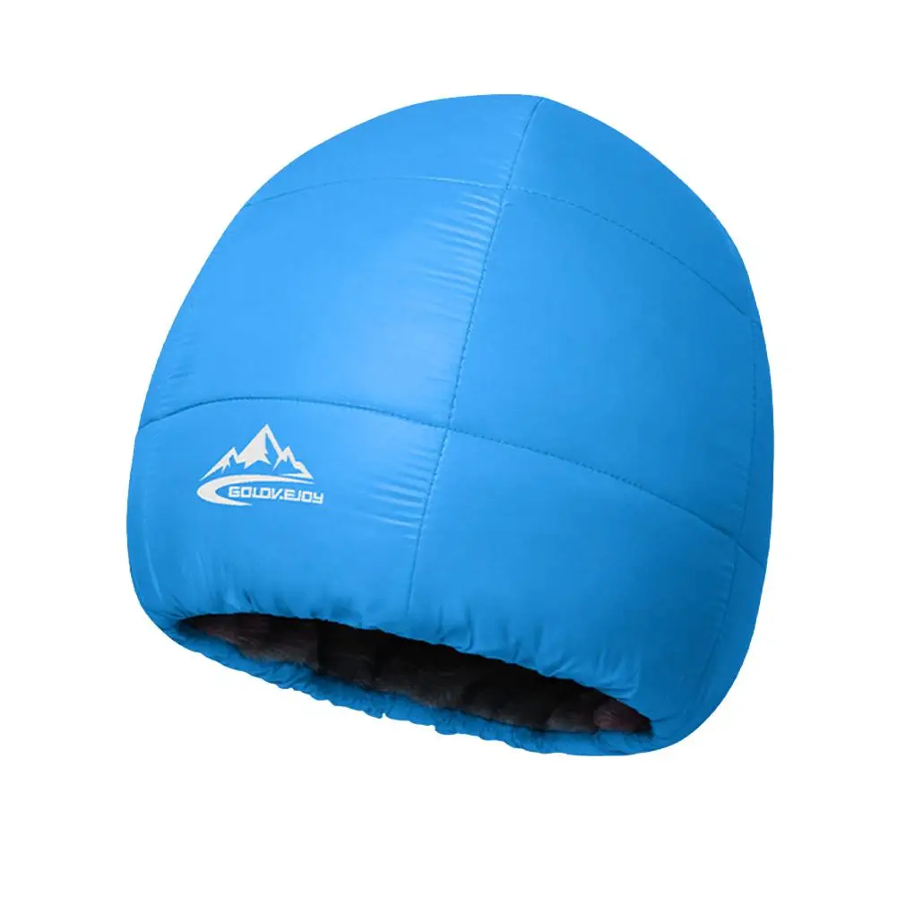 Winter Outdoor Ski Mountaineering Cotton Fluff Hat Waterproof Windproof Warm Head Hat For Men Women Outdoor Warmth Opp Bag