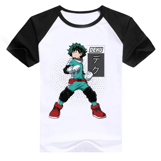 

Boku No Hero Academia Himiko Toga Todoroki Shoto Izuku Cosplay Costume Japanese Anime My Hero Academia 3D Print Cartoon T-Shirt