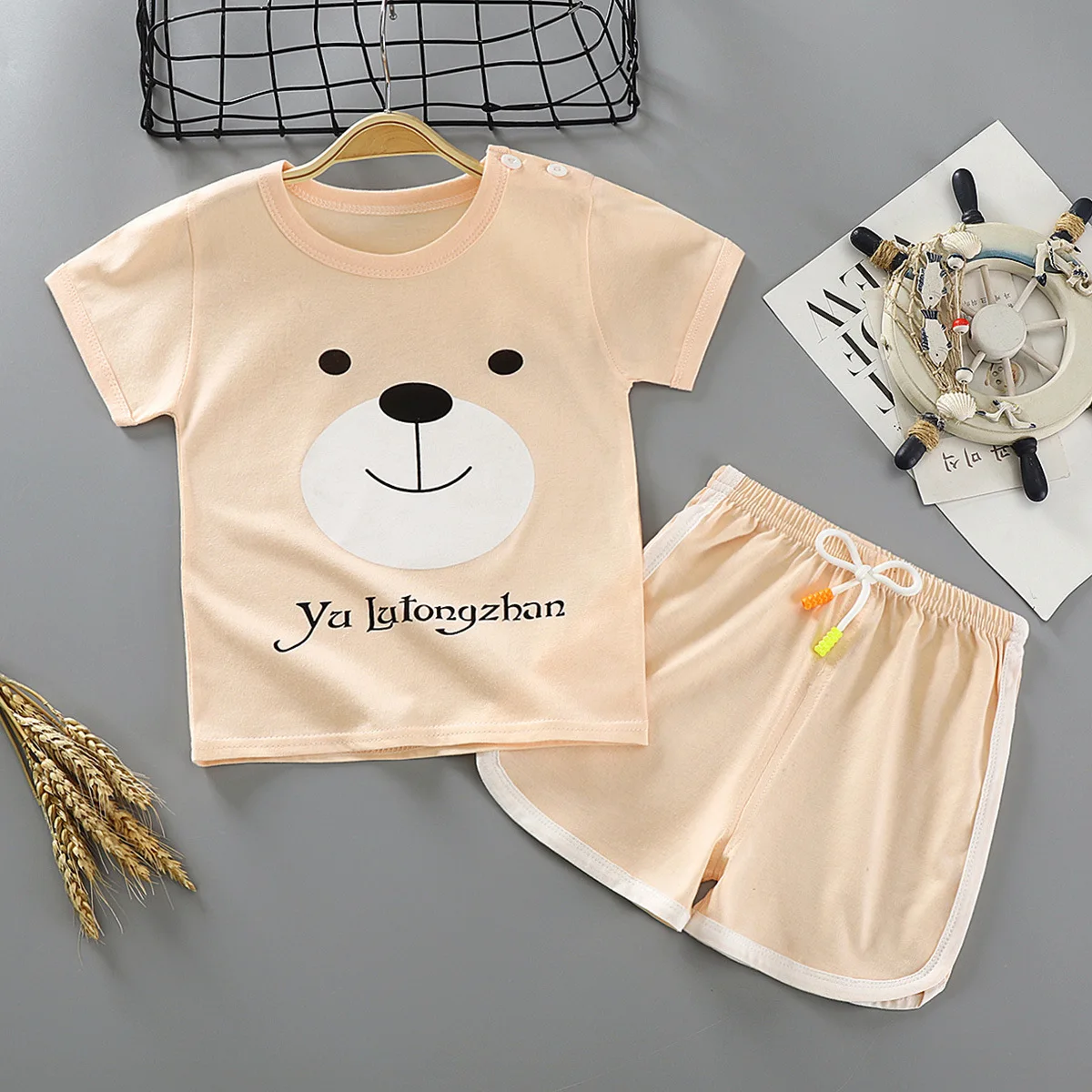 Kids Clothes Girls Summer Set Infant Clothes Suit Children's Short Sleeve + Shorts Toddler Suit Kids Sport Outfits kids clothing set girls clothing set kids sports suit children sports suit
