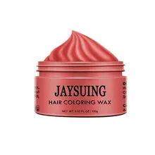 100 г натуральный унисекс DIY Цвет волос грязевой крем временные волосы глина воск краска