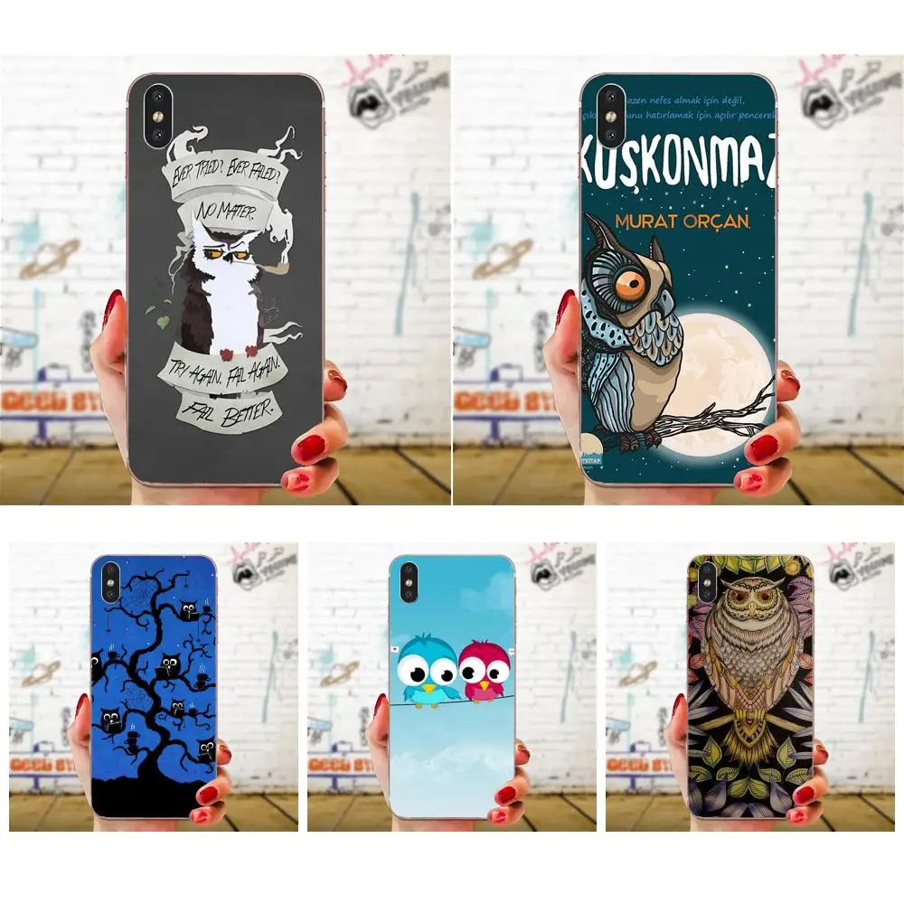 Для Galaxy Grand A3 A5 A7 A8 A9 A9S On5 On7 Plus Pro Star 2015 2016 2017 2018 мягкие чехлы в виде совы | Мобильные