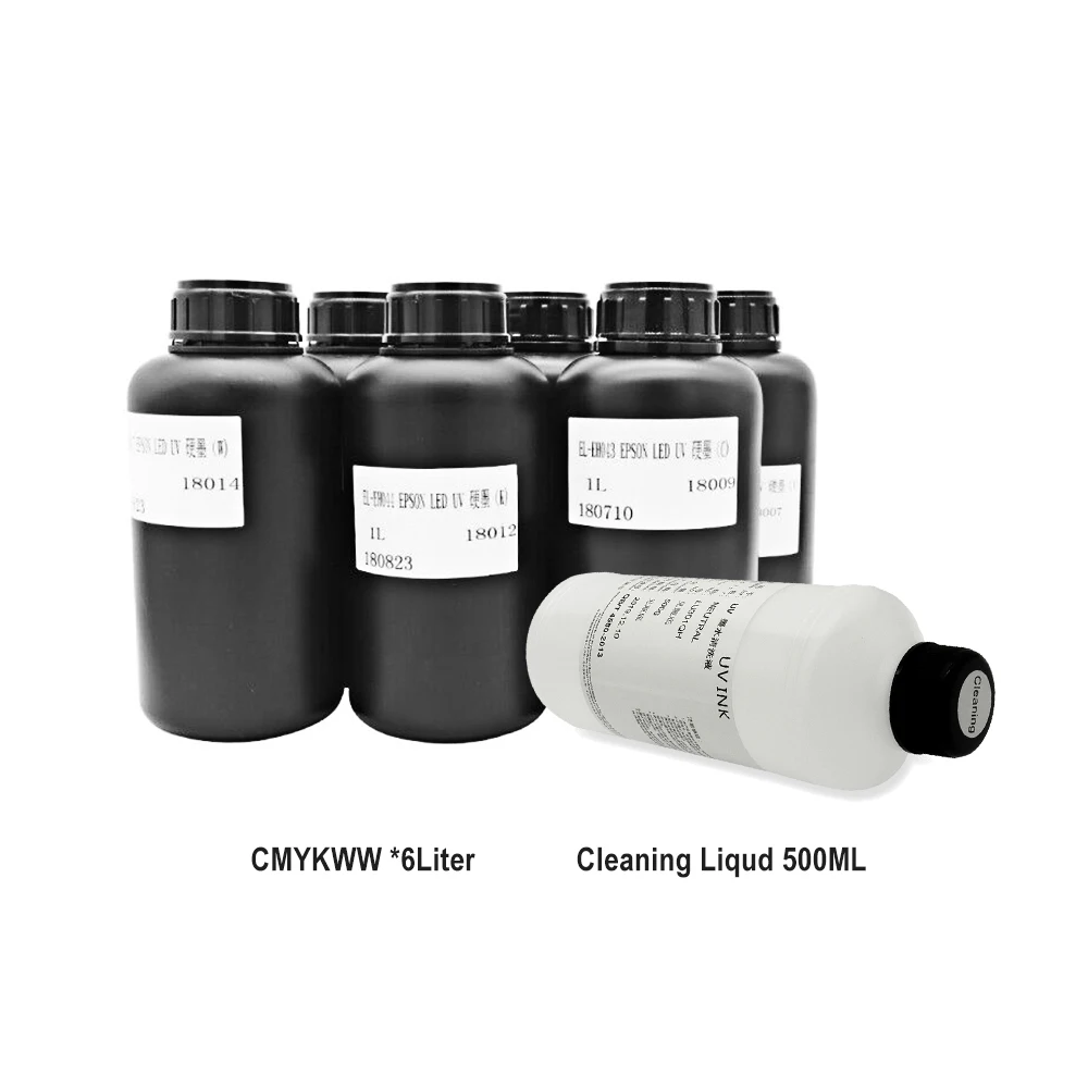 Импортные светодиодные УФ чернила 6*1 л для Epson L800 L805 L1800 R290 R330 1390 1400 1500 Вт 4800 4880 7800