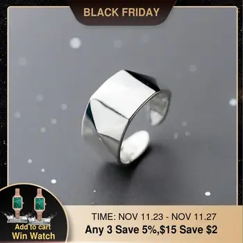 

925 Silver Punk Ring Vintage Korea Jewelry Charm Joyas Haut Bague Femme Minimalism Aneis Ladies Ring Anillos Rings for Women