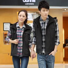 Дождевик куртка жилет специально Рабочий костюм волонтер открытый плюс бархат Водонепроницаемый жилет с капюшоном, но надписи логотип