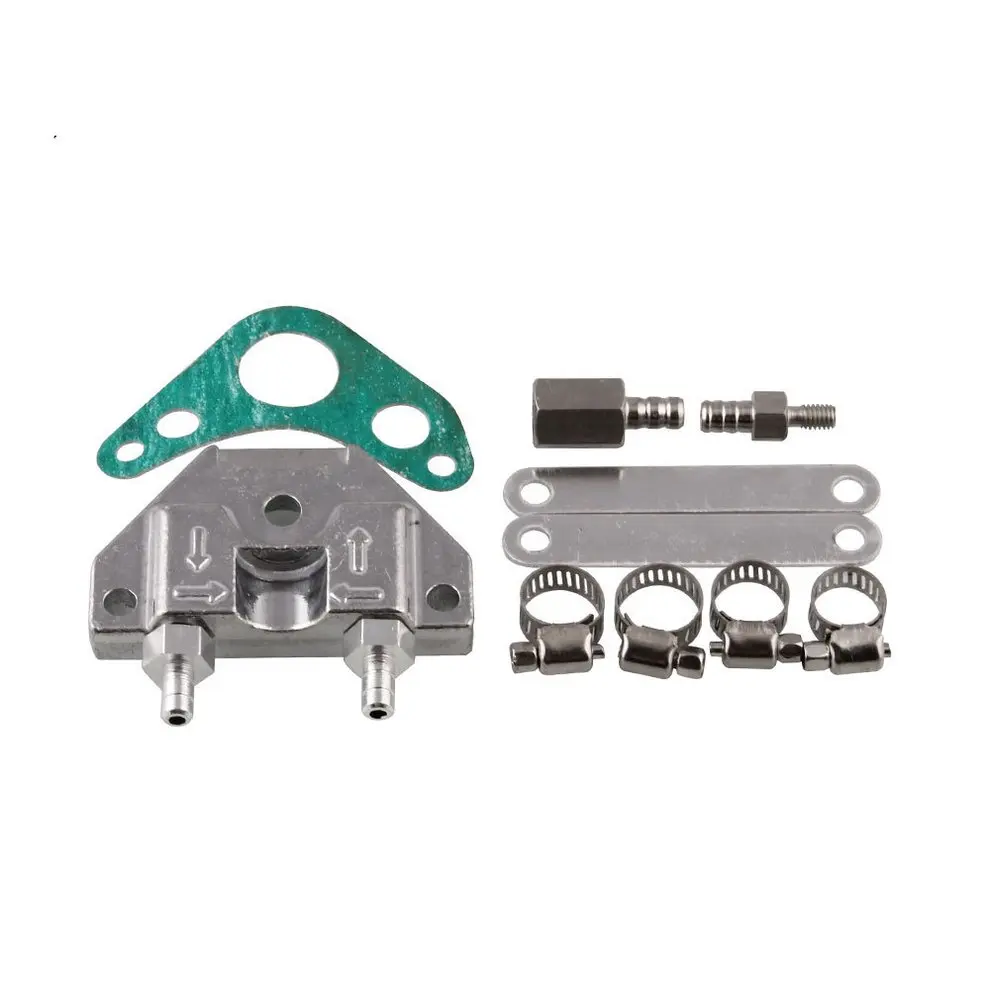 Универсальный Мотоцикл CNC алюминиевый двигатель масляный кулер охлаждение радиатора комплект