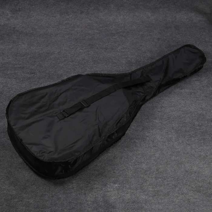 Горячее предложение 30/38/40/41 дюймов Классическая Акустическая гитара сумка Водонепроницаемый Универсальный Один Слои из коровьей кожи, сумки через плечо, сумка для гитары MVI-в