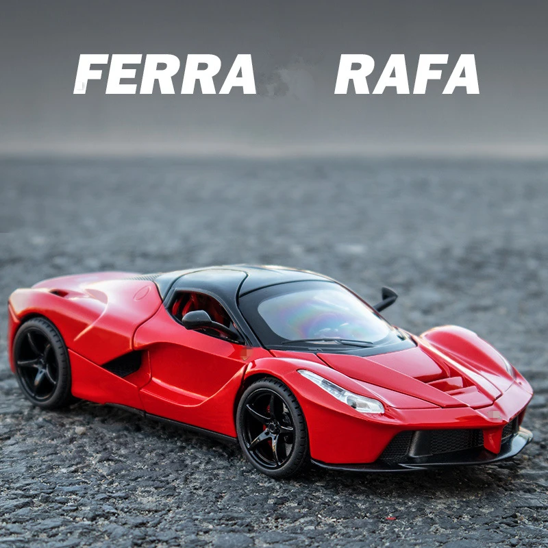 Модель спортивного автомобиля из сплава Ferraris Laferrari FXX K в масштабе 1:24 модель