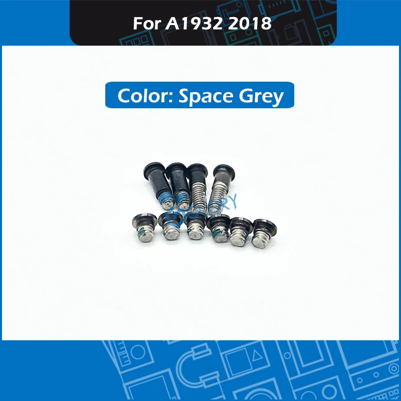 

50set/Lot A1932 Screw set Space Grey for Macbook Air Retina 13" A1932 Bottom shell Screws Replacement 2018 MRE82