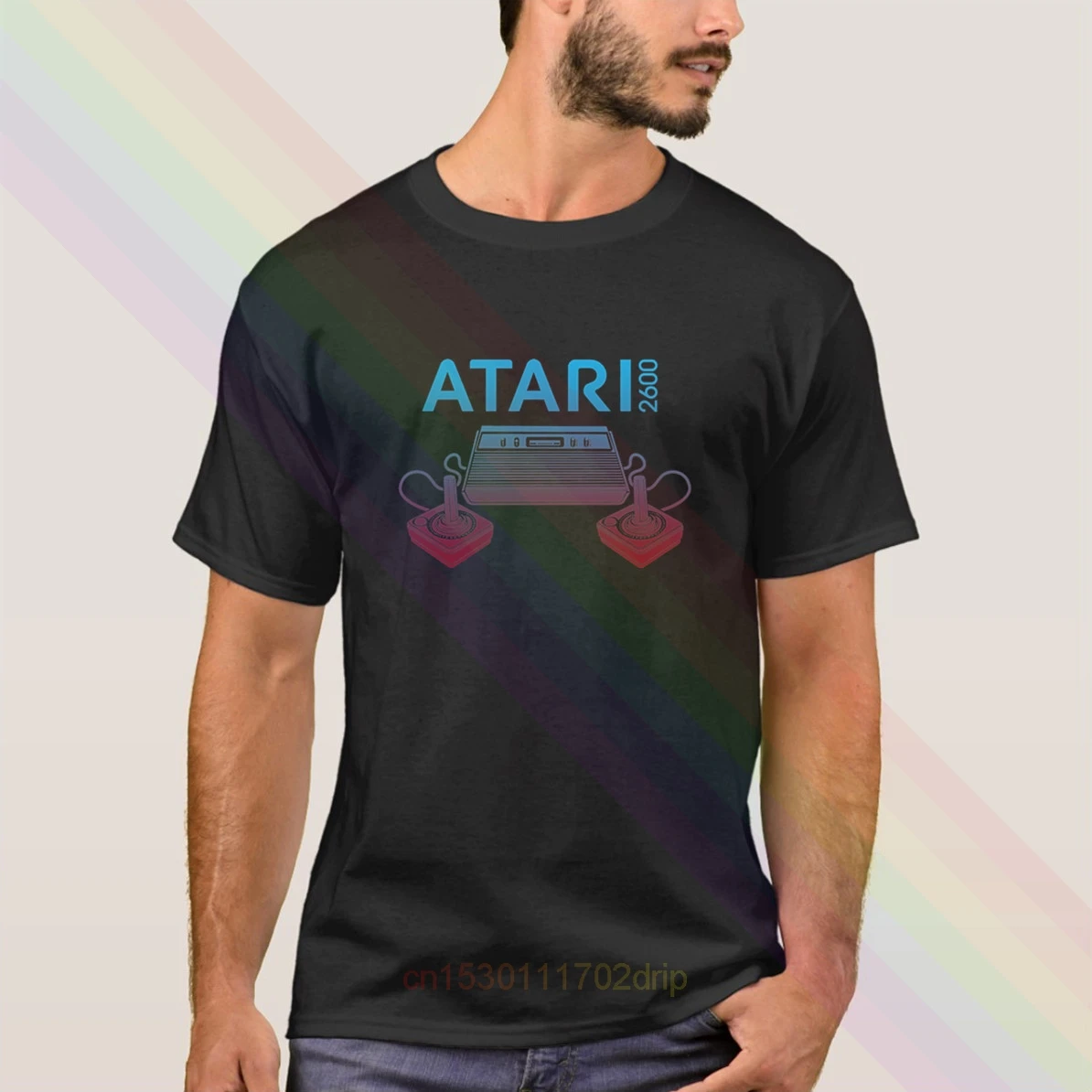 Atari 2600 игровая консоль белая футболка с классическим логотипом 2020 Новейшая