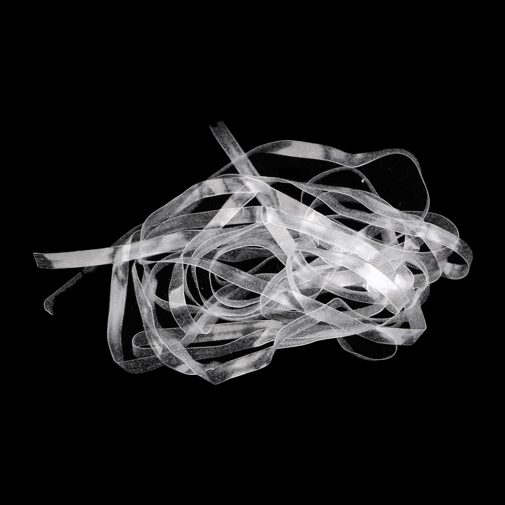 6Pcs 6 Colors Nymph Skin Elastic Scud Back/Nymph Stretch Sink Skin for Fly Tying Fishing Accessories Dropshipping