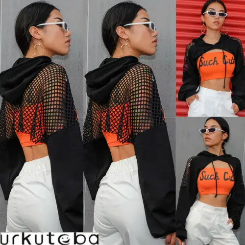 Новые модные женские туфли из сетчатой ткани с длинными рукавами сексуальная