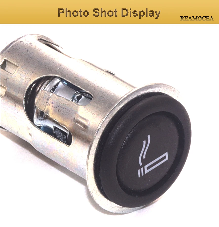 Reamocea Cigarette Lighter Assembly 1J0 919 309 1J0 919 307 9B9 1J0919341A  fit for VW Beetle Golf GTI Jetta Passat Sharan Seat (9)