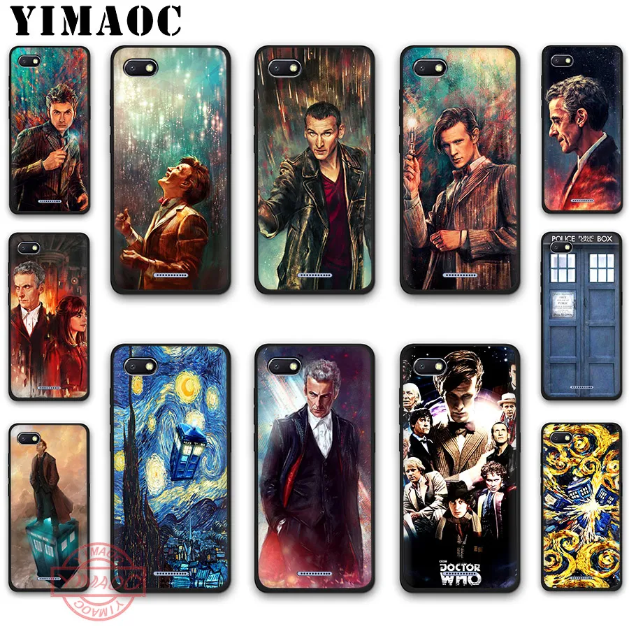 Мягкий силиконовый чехол YIMAOC Tardis Box Doctor Who для Redmi K30 Poco X2 4A 8A Note 8T 4X 5A Prime | Мобильные