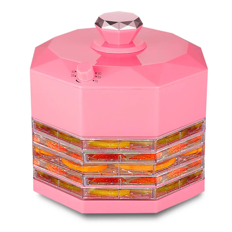 

Food Dehydrator 5 Layer Household Dried Fruit Maker Fruit Vegetable Herb Meat Drying Machine Pet Snack Dryer D4079