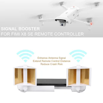 

SUNNYLIFE Aluminum Remote Controller Signal Antenna Range Booster Amplifier Extender Enhancer for Xiaomi Xiao Mi FIMI X8 SE