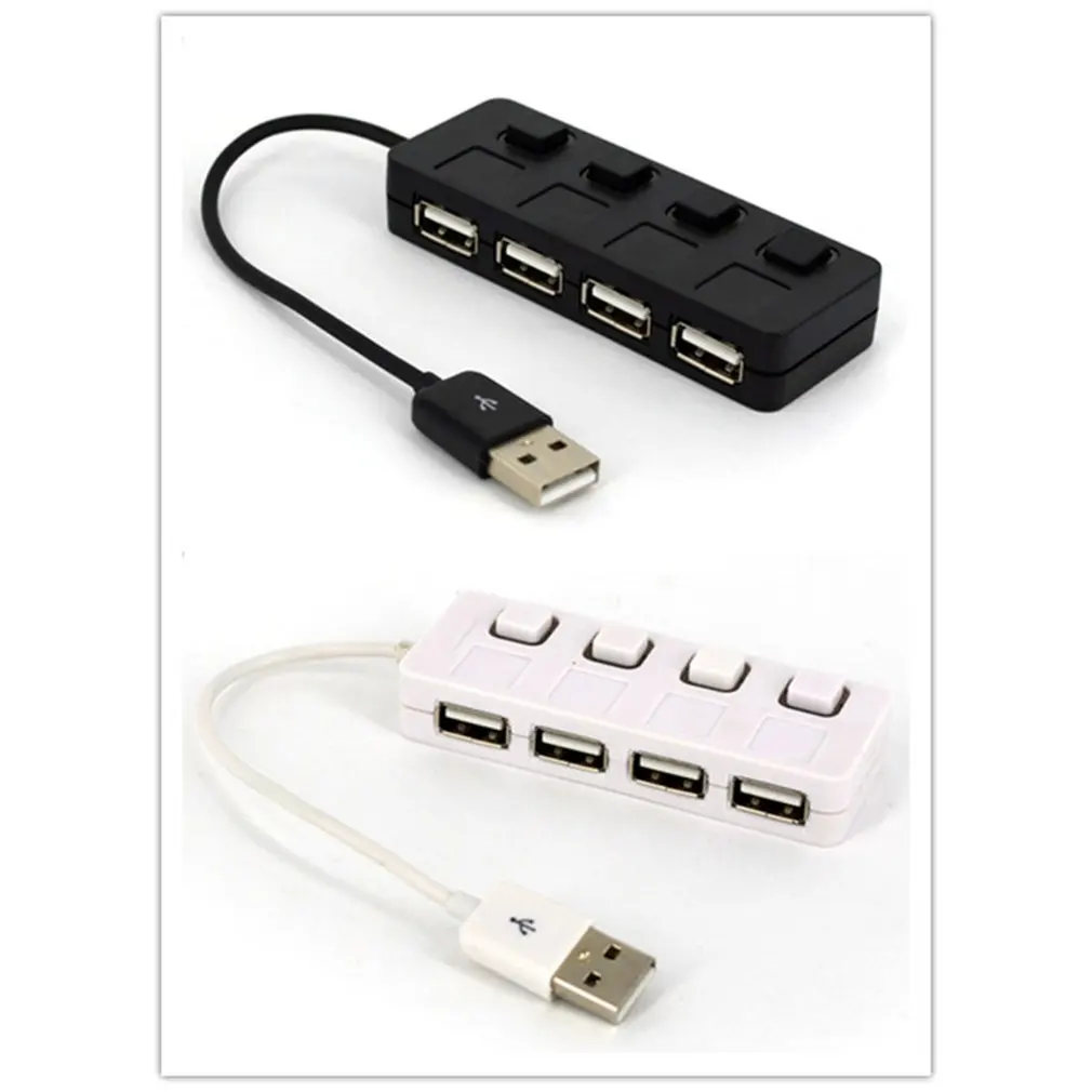 4-Порты и разъёмы U2HB05 USB 2,0 концентратор переходник разветвитель с микро USB Мощность Порты и разъёмы Компьютерные аксессуары USB мульти-функциональный Тип