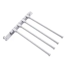 Прочное поворотное полотенце для рук из нержавеющей стали для ванной комнаты без ударов стеллаж вращающийся настенный держатель для полотенец вешалка для полотенец