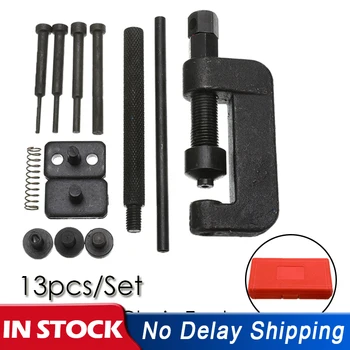 

1 Set Motorcycle Bike ATV Chain Splitter Breaker Link Universal Riveter Tools Set Riveting Repair Kit Remover Chain Cutter