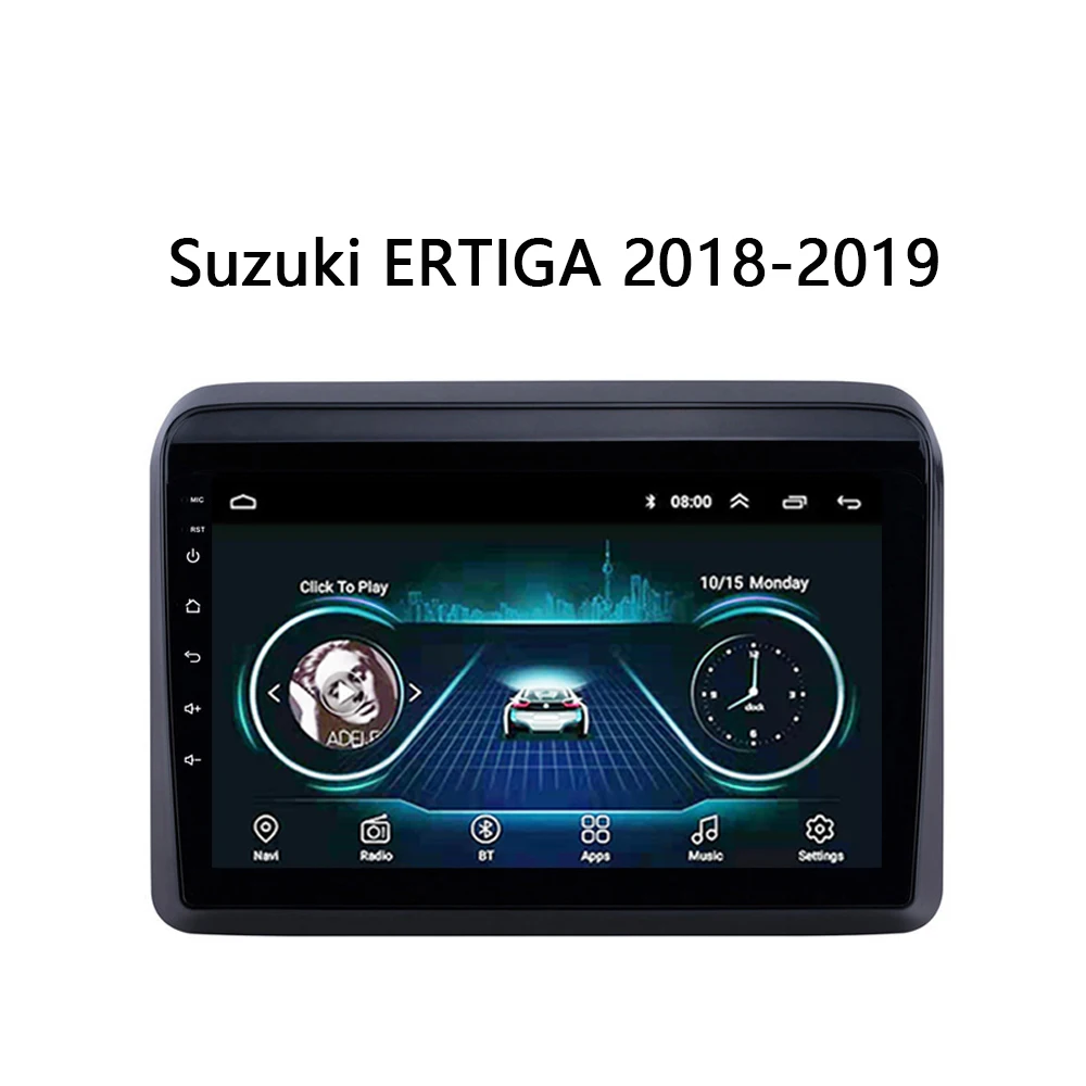 Автомобильная Мультимедийная система для Suzuki Ertiga Maruti gps Navi головное устройство Авторадио Android 8,1 " Видео DVD MP5 Carplay SWC