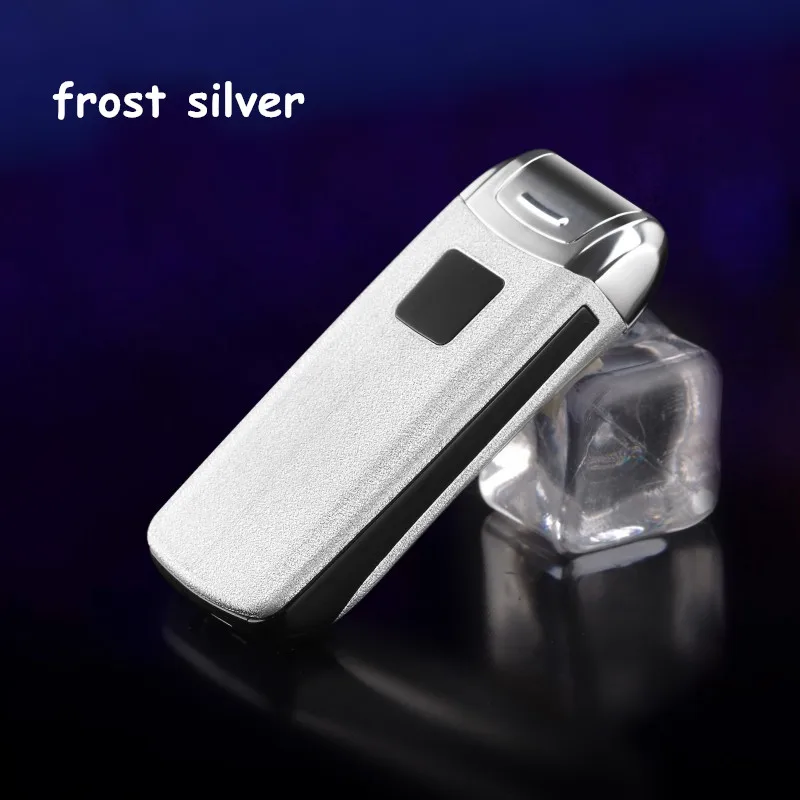 6 Зеркальная двойная дуговая Зажигалка USB импульсные зажигалки зажигалка с функцией отпечатка пальцев Свадебные подарки мужские подарочные электронные гаджеты - Цвет: 6