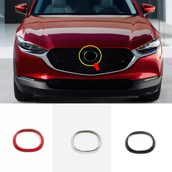 

High Quality For Mazda cx-30 accessories 2020 2021 ABS Plastic Car Front frame Decoration Cover Trim Sticker car styling 1pcs