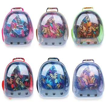 

Pet Carrier Space Capsule Backpack Dog Puppy Carrier Travel Bag Breathable 360 Degree Sightseeing Pet Carrier