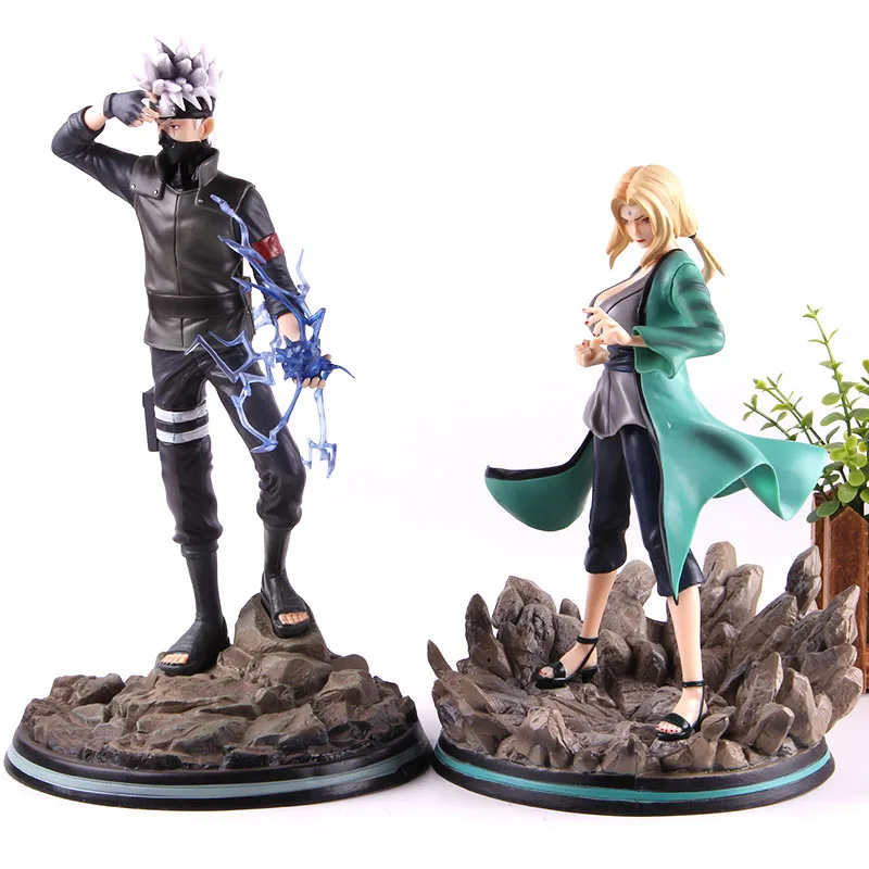 Tsunade Хатаке Какаси Наруто ПВХ Коллекционная Фигурка Какаши Хатаке модель игрушки Аниме статуи