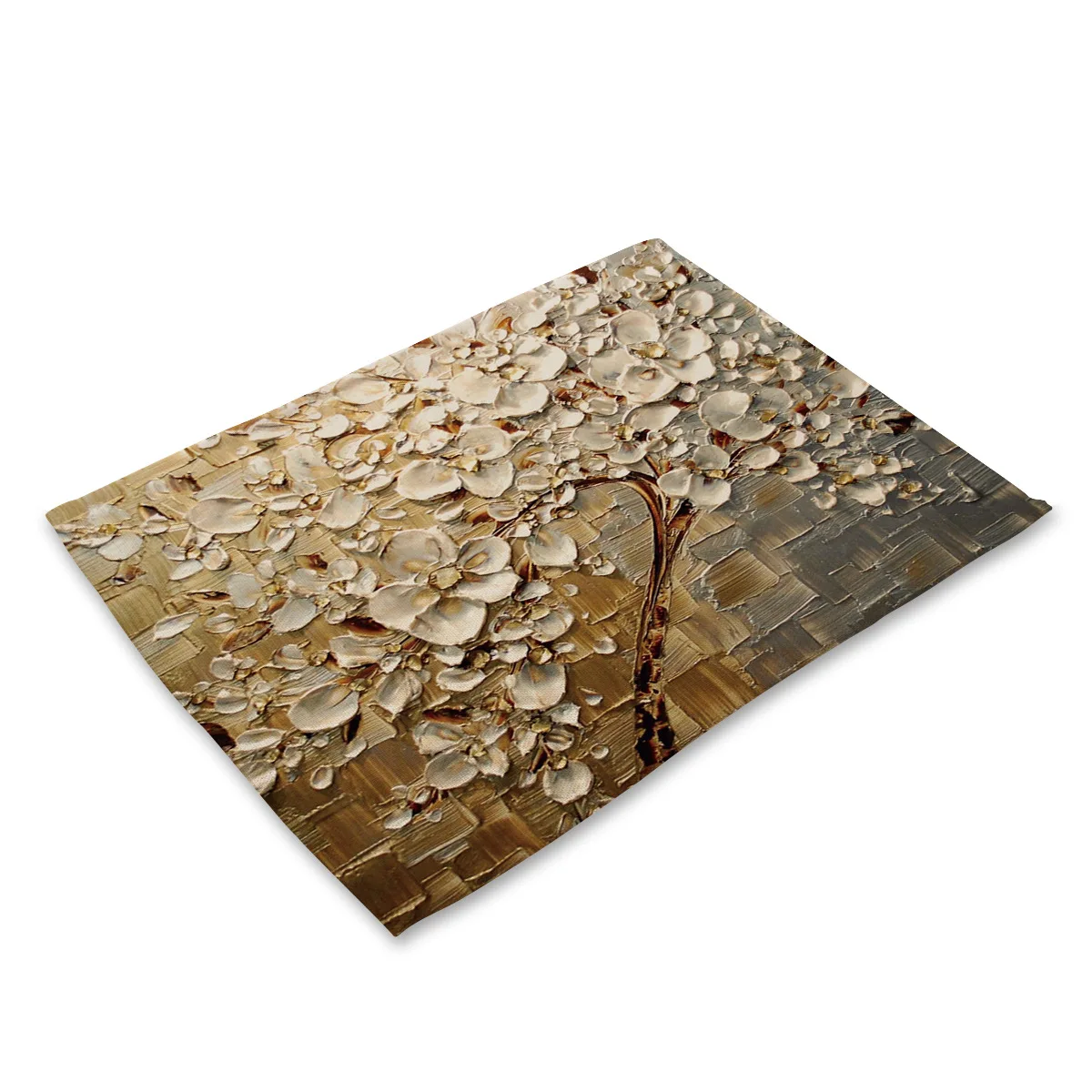 Lychee 42*32 см серии растений подстилки для стола коврик анти-обжигающий коврик DIY украшение кухни аксессуары для столовой - Цвет: 15