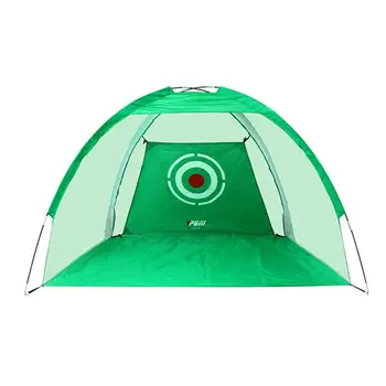 

2M Golf Cage Foldable Golf Cage Oxford Cloth Detachable Swing Hitting Practice Net Trainer For Home Indoor Outdoor Training Aids
