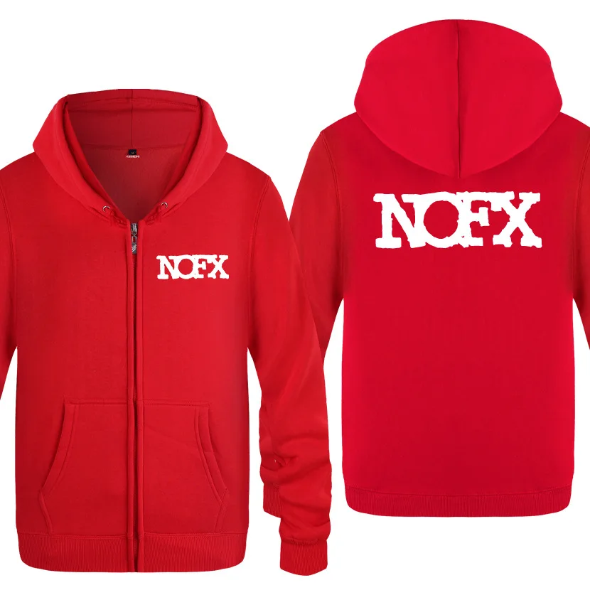 新品 FAT ジップアップフーディ Lサイズ 黒 NOFX Nofx Hoodie | eBay