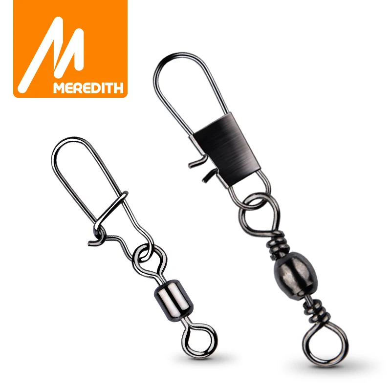 Рыболовные аксессуары для щуки MEREDITH 50 шт. соединительный подшипник поворотные из