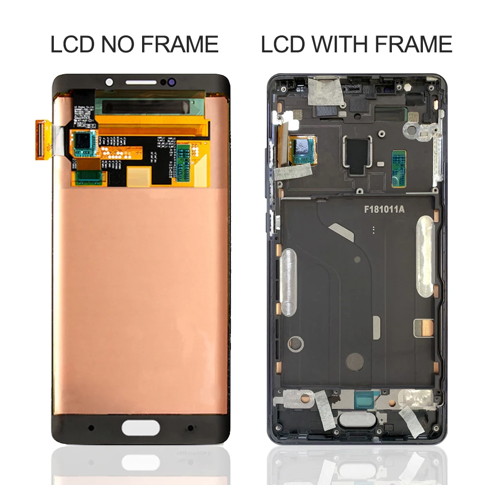 ЖК дисплей AMOLED для Xiaomi Mi Note 2 с сенсорным экраном 5 7 дюйма и дигитайзером 2|Экраны