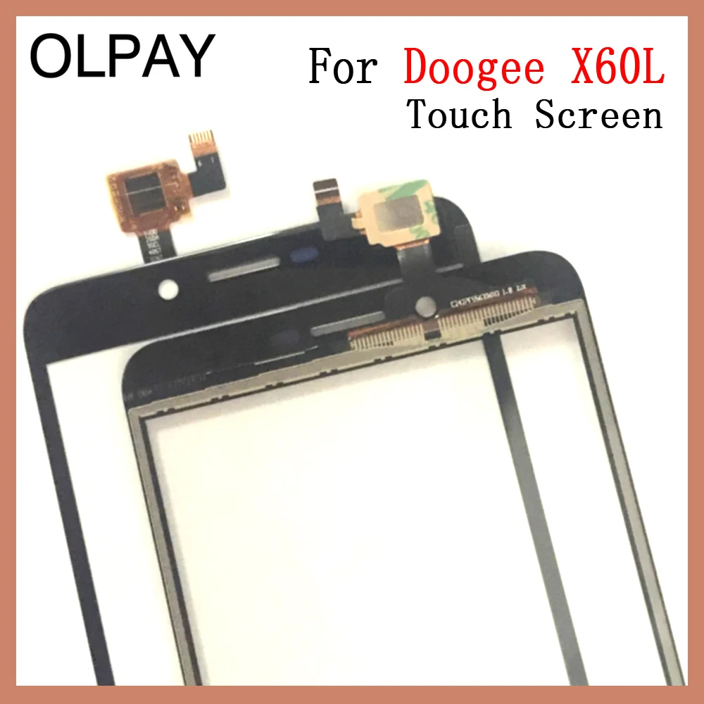 OLPAY 5,5 '' сенсорный экран Для Doogee X60L сенсорный экран стекло дигитайзер панель объектив сенсор стекло Ремонт Бесплатный клей+ салфетки