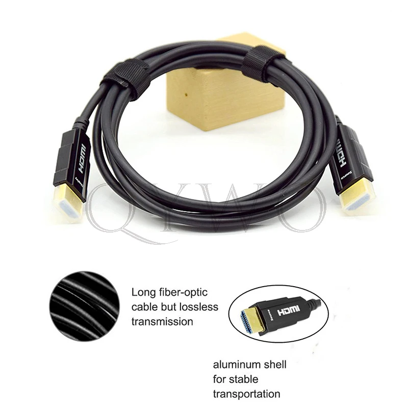 Кабель HDMI 4K 2K 60hz HDMI 2,0 AOC кабель 2M 5M 10M 20M 50M 100M 200M активный волоконно-оптический быстрая передача Ultra FHD