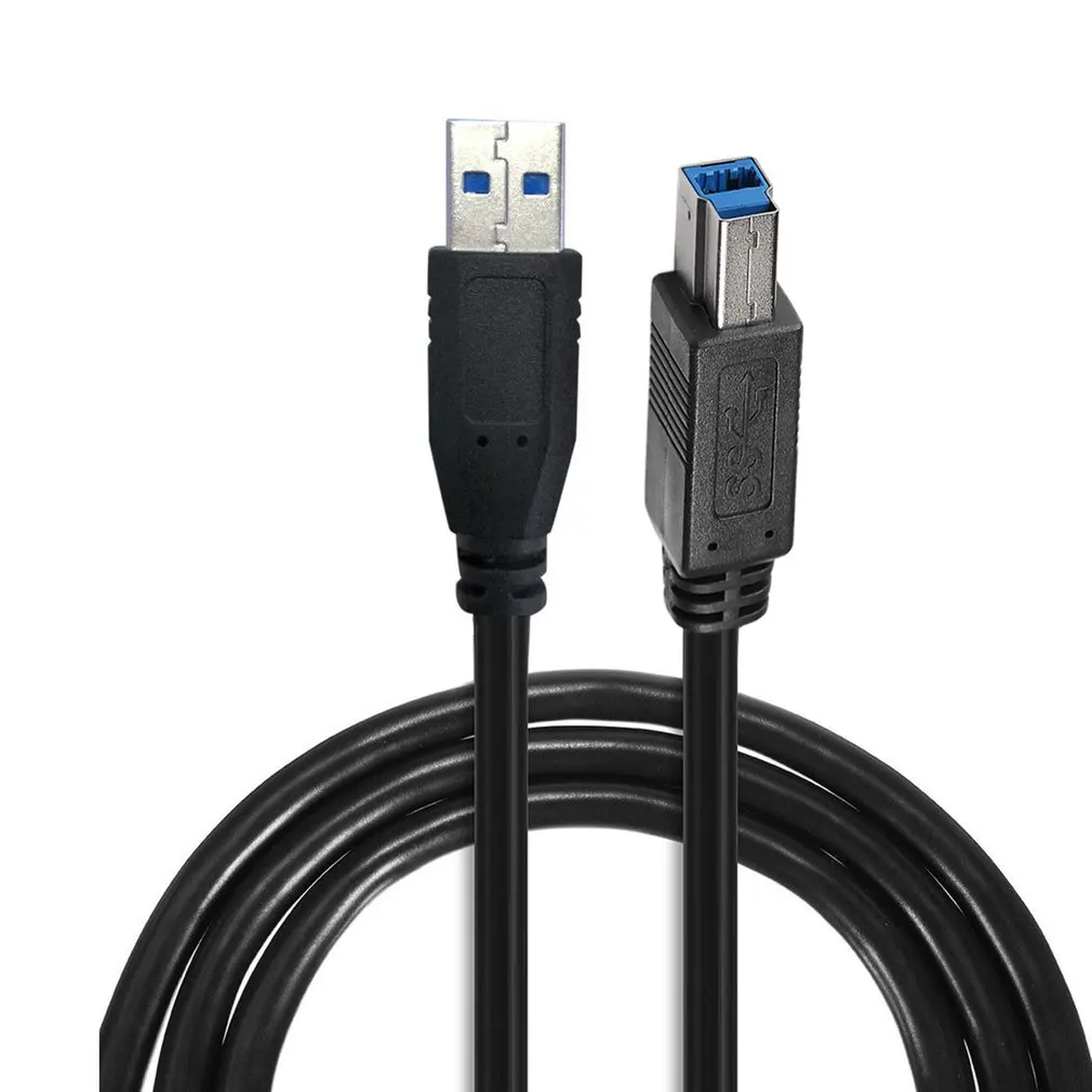 Премиум принтеры/сканеры кабель для передачи данных 10 футов Superspeed USB 3,0 тип A мужской в B Мужской кабель для принтеров/сканеров
