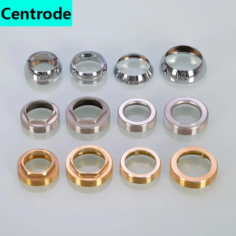 Kitchen Basin Faucet Fitting Shower Fixing Cap Copper Cover Bowl Installation and Maintenance 35/40 Spool Gland Gland