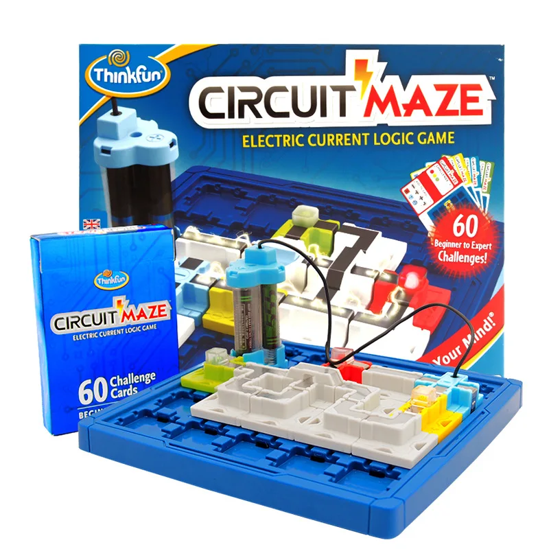 

America ThinkFun Circuitry Maze Chess Circuit Maze Logic Thinking Stereo Board Game CHILDREN'S Toy