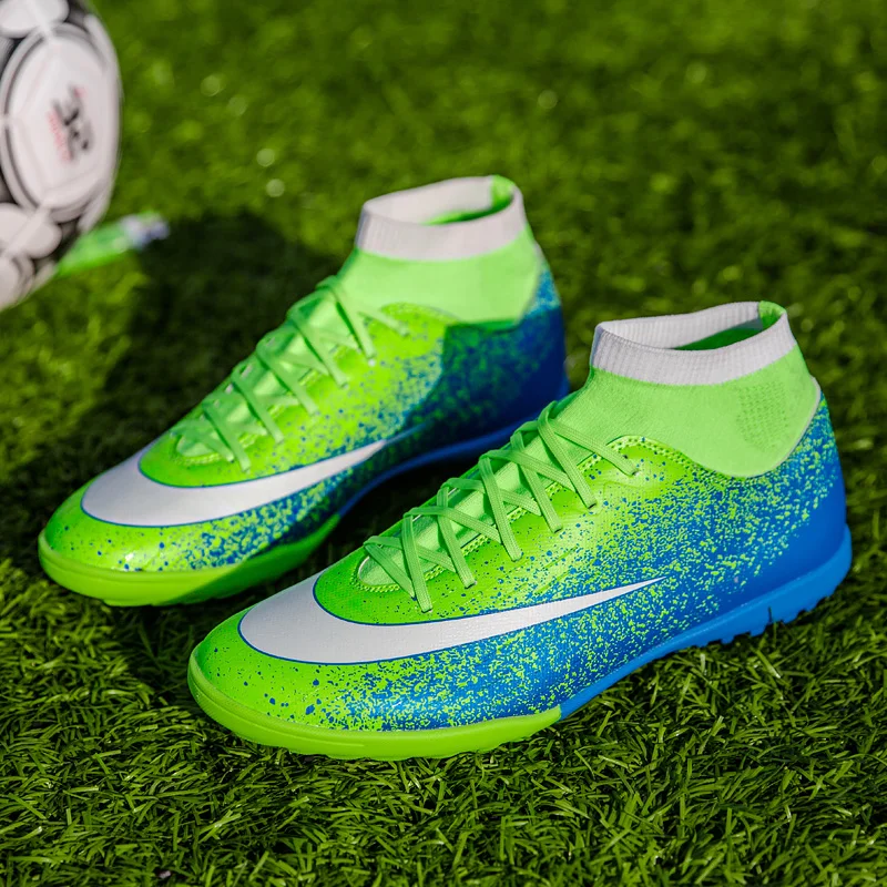 ZHENZU новые футбольные ботинки для бега мужские сникерсы Дети Мальчики ...