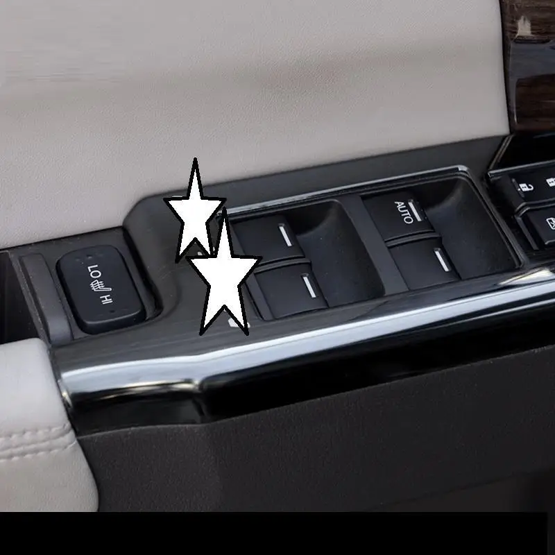 Оконная панель Автомобильная декоративная Модифицированная Хромовая Авто