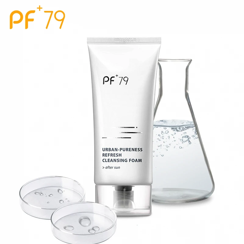 

PF79 120g Urban Pureness Refresh Cleansing Foam Cleanser Moisturizing Oil Control Face Cleaning