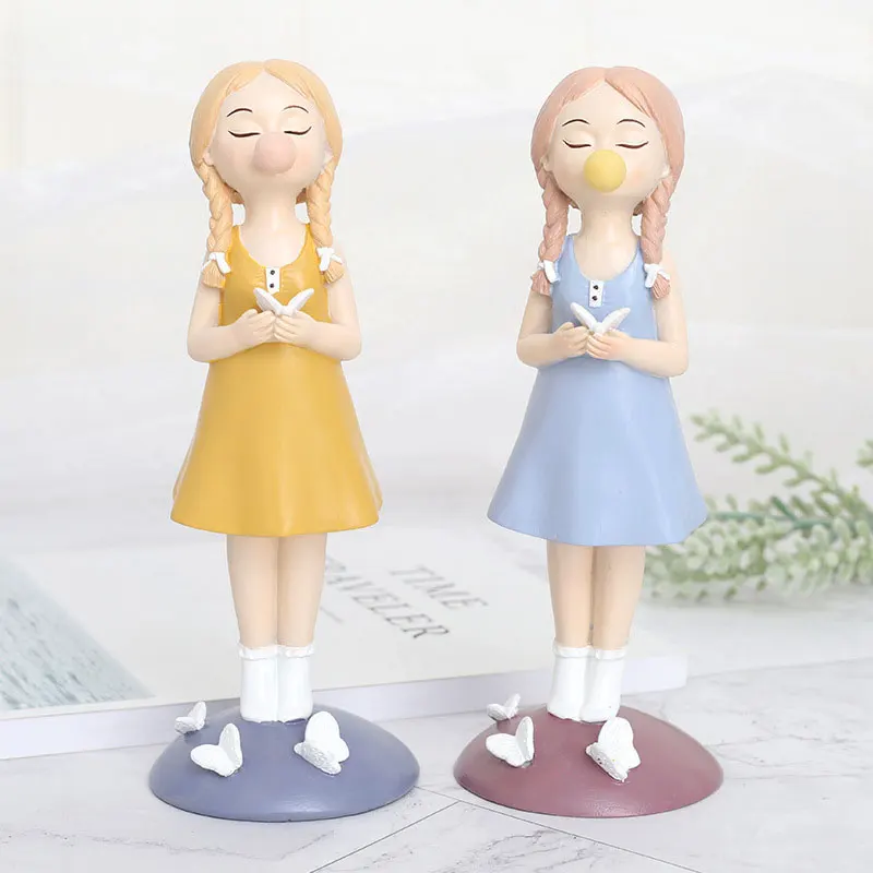 Мультяшные украшения для девочек из смолы тортов дома офиса спальни подарки | Дом