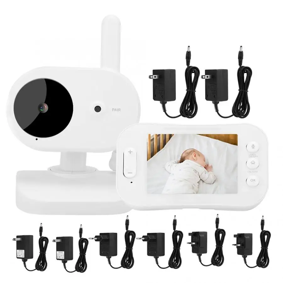 Baby Monitor 3 5inch Tft Lcd Wireless Video Color Babycam Intercom Baby Care Monitor Surveillance Camera Baby Monitors Aliexpress