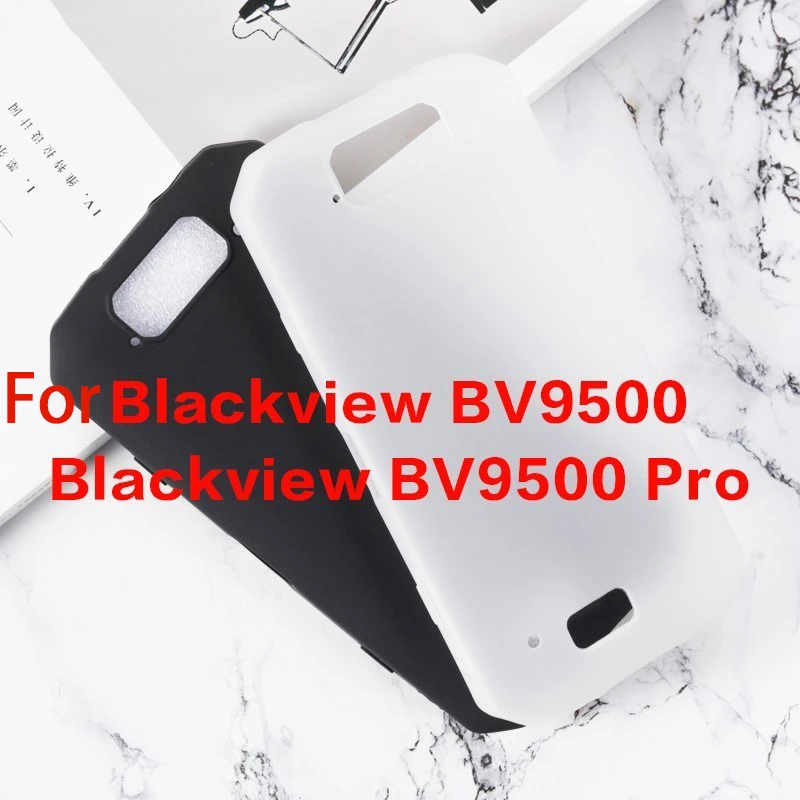 Для Blackview Bv9500 Pro мягкий чехол Ультратонкий силиконовый черный ТПУ для гелевый