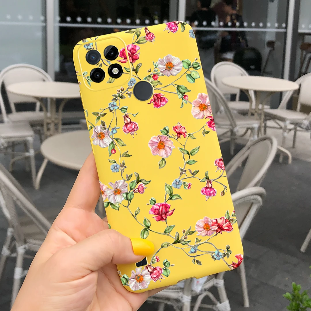 phone flip cover For Realme C21 Case RealmeC21 C21Y Cover Phone Case Cute Printed Candy Silicone For Coque Realme C21y C 21Y 21 Y C21 Soft Bumper waterproof pouch for swimming