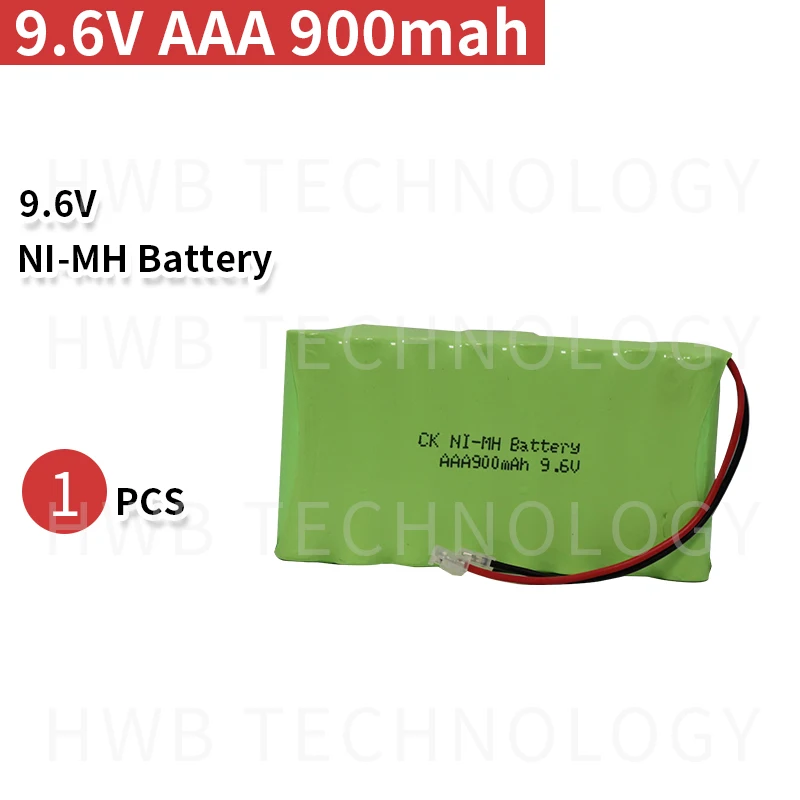 1 шт./лот Оригинальный Новый Ni-MH 9 6 в 800 мАч AAA аккумуляторная батарея с вилками