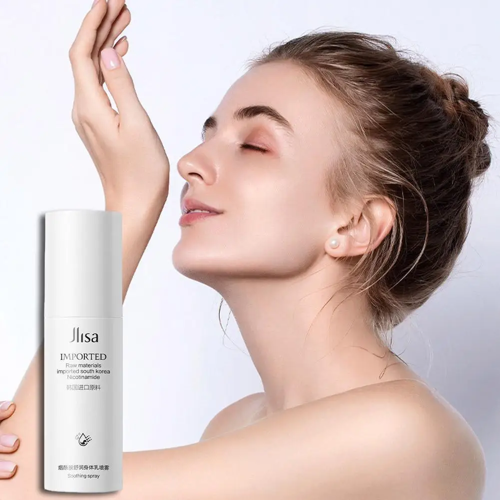 Успокаивающий лосьон для тела Niacinamide спрей куриной кожи змеиной растрескивающий