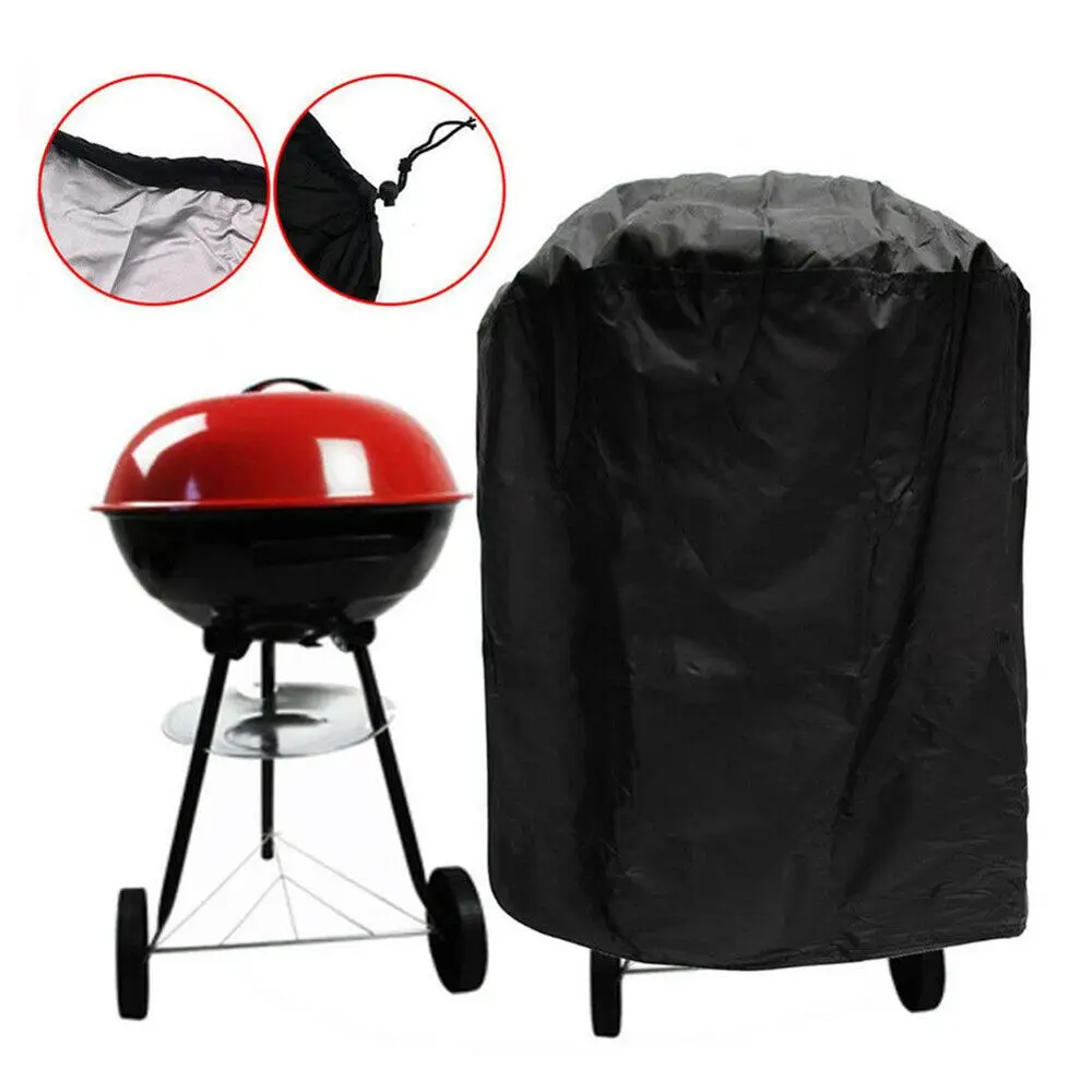 

210D waterproof and rainproof Oxford cloth barbecue cover BBQ waterproof cover 190T waterproof and rainproof barbecue grill