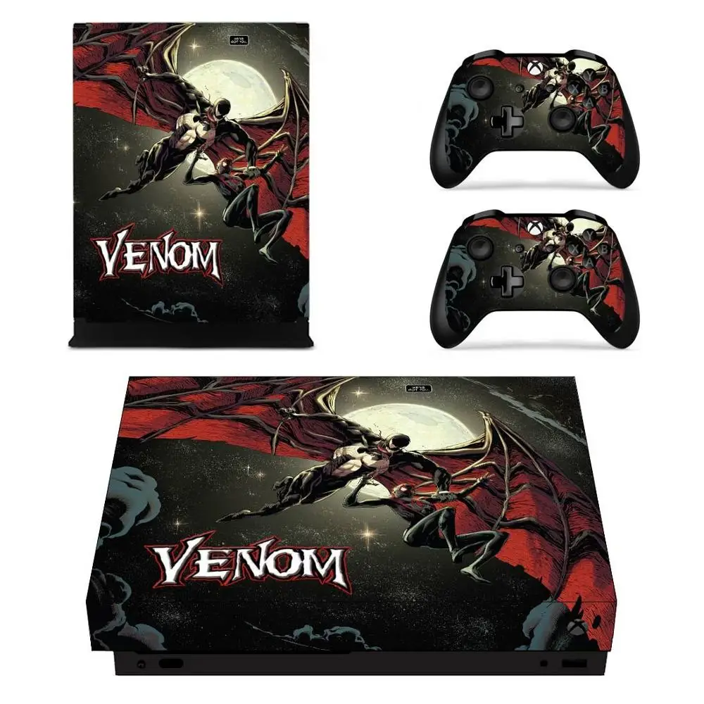 YSX1X1594 Пластырь с ядом для Xbox One X виниловые наклейки на кожу наклейки Pegatinas Adesivo для Xbox one X консоли пульта дистанционного управления скины - Цвет: YSX1X1594