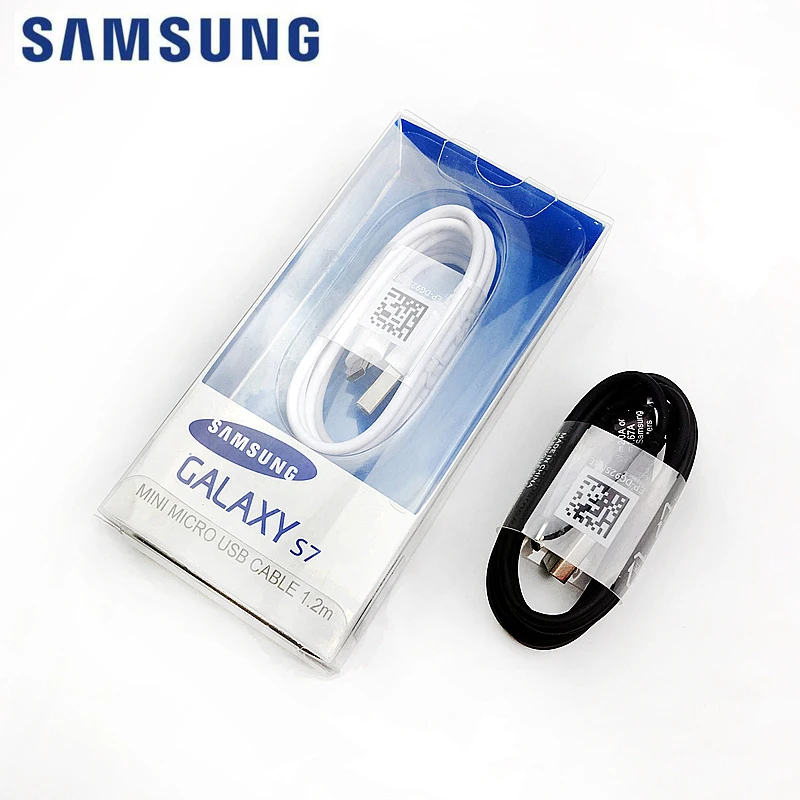 

Original Samsung S7 Edge Charger Cable USB 1.2m Wall power Micro Data Cable For a8 a7 A6 a5 A9 C5 C7 Note 2 4 5 J3 J5 2017 J7