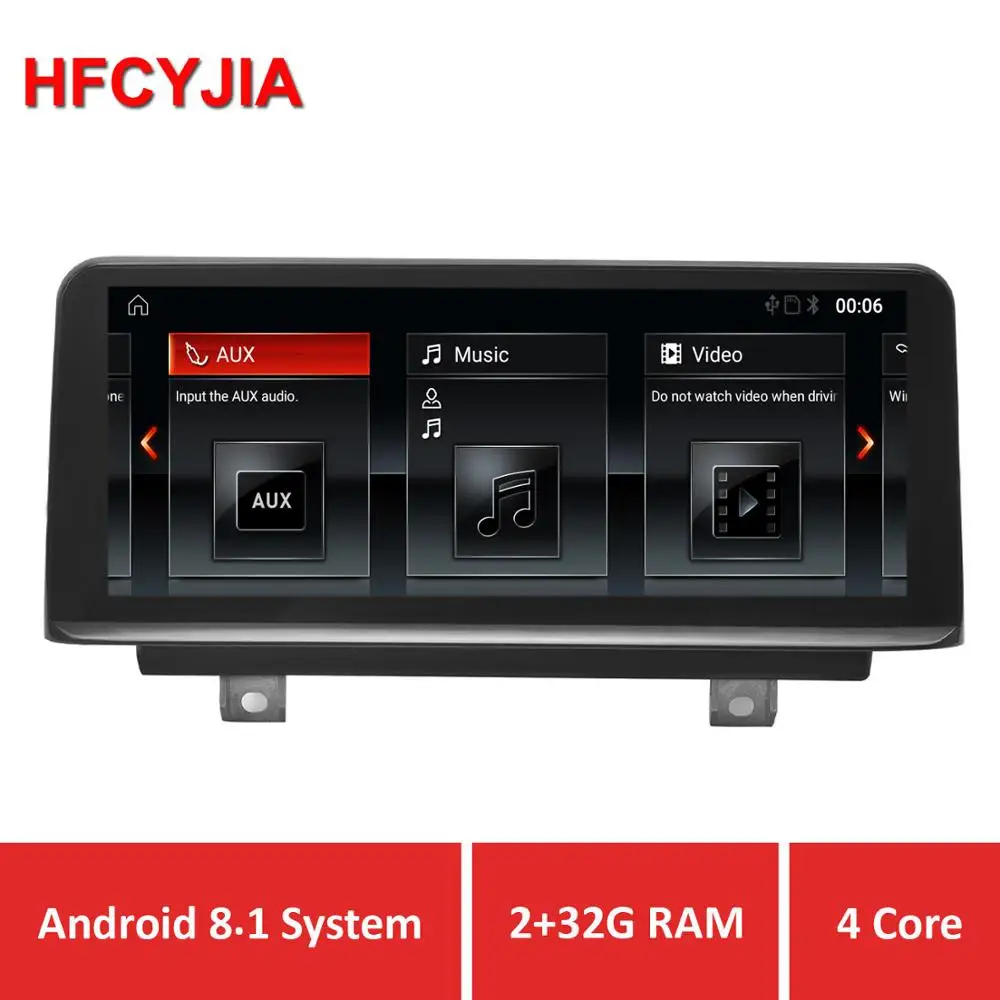 

HFCYJIA Android 8.1 System Car Multimedia Screen For BMW F20 F21 F23 (Cabrio) 2013-2017 GPS Navi Receiver WIFI BT SWC IPS 2+32G